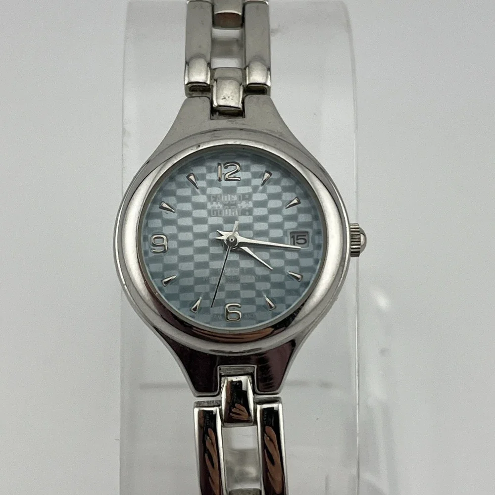 Faded‎ Glory Watch Women Silver 7.5